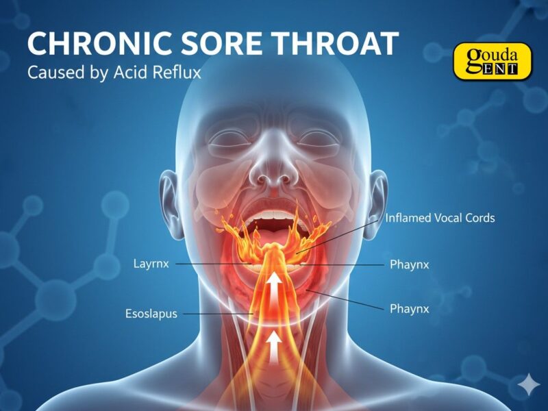 The Link Between Sore Throat and Acid Reflux