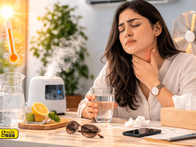 Dry Throat in Summer: Causes, Symptoms and ENT Treatment