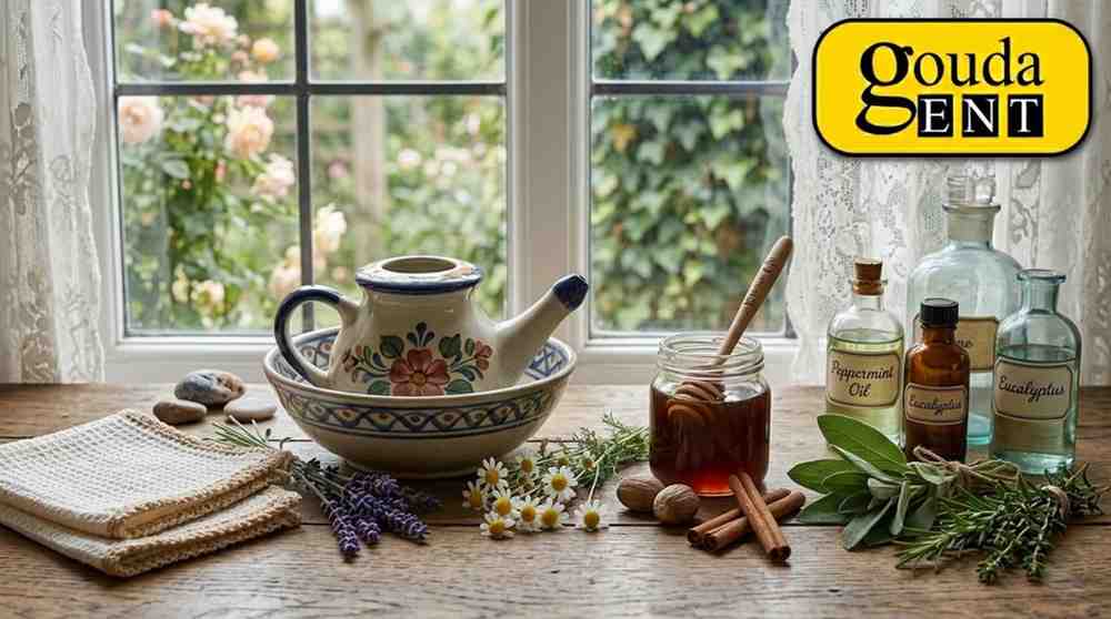 Image representing Home Remedies for ENT Health for Nose and Sinus Relief