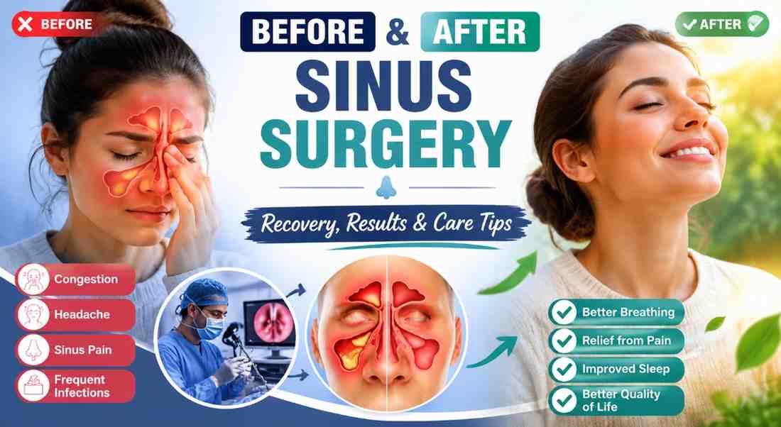 Before and After Sinus Surgery: Recovery, Results & Care Tips