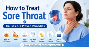 How to Treat Sore Throat: Causes, Home Remedies