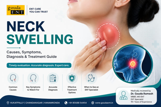 Neck Swelling: Causes, Symptoms, Diagnosis & Treatment Guide